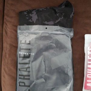Brand new alphalete camo cropped hoodie